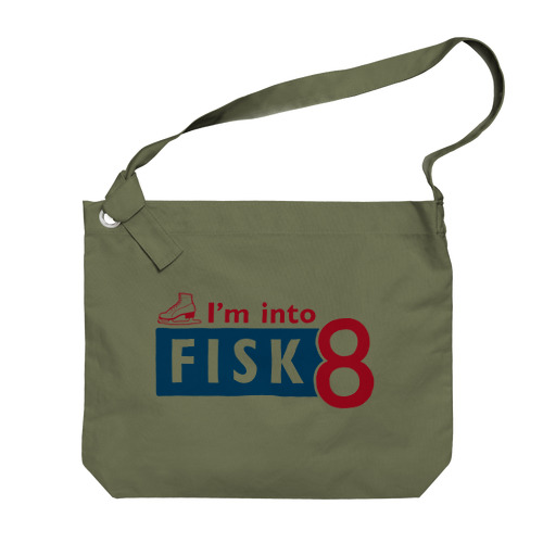 I'm into FISK8_nv Big Shoulder Bag
