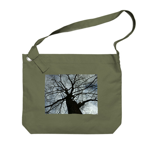 201805051602001　春の樹木 Big Shoulder Bag