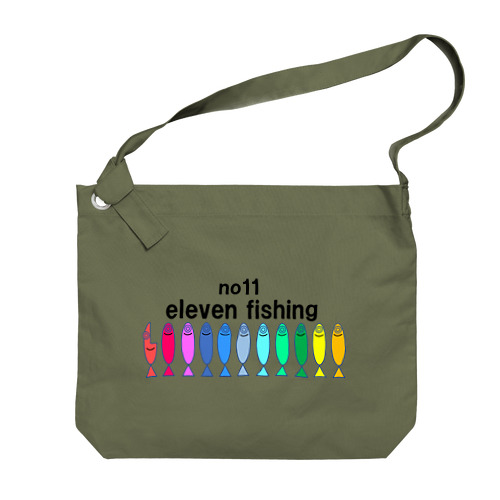 elevenfishing（フルカラーロゴ） Big Shoulder Bag