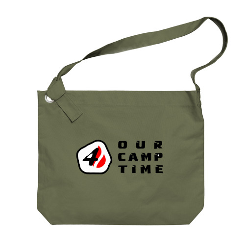 OUR CAMP TIME Big Shoulder Bag