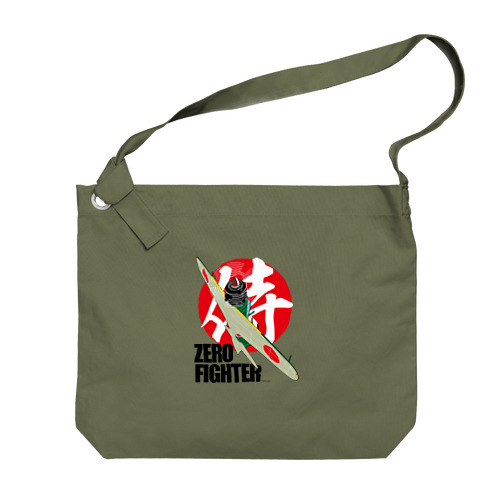 ZERO FIGHTER 空の侍 Big Shoulder Bag