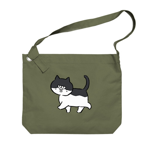 もげちゃん おさんぽ Big Shoulder Bag