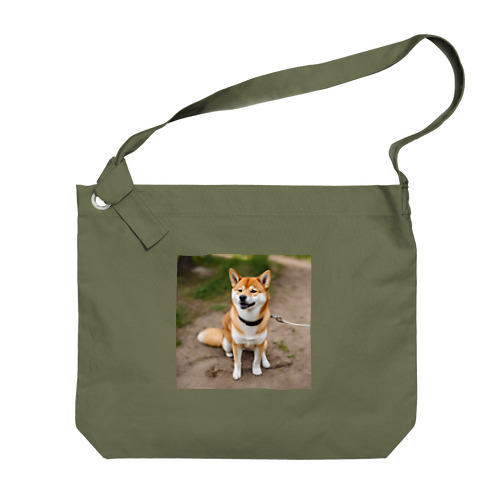 柴犬くん Big Shoulder Bag