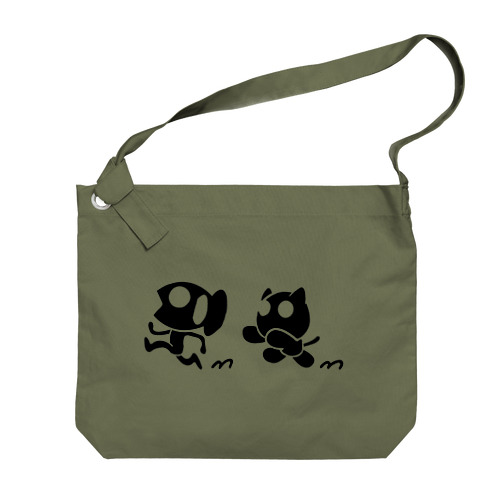 KURONEKO &SAKANA RUN Big Shoulder Bag