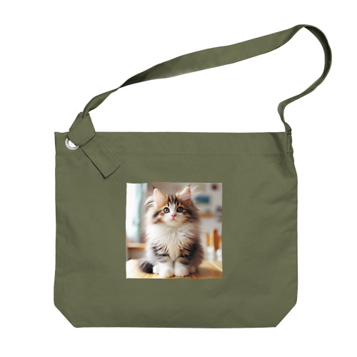 ゴージャスCAT Big Shoulder Bag