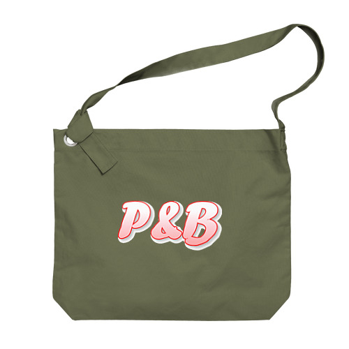 ぴょんとぶんのお花見2024 Big Shoulder Bag