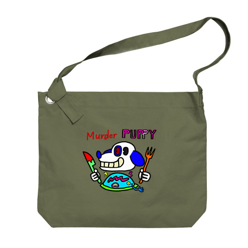 murder puppy5 Big Shoulder Bag