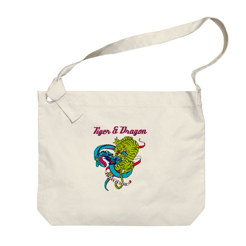 TIGER ＆ DRAGON Big Shoulder Bag