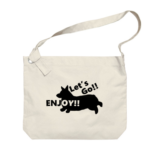 ENJOY CORGI Big Shoulder Bag