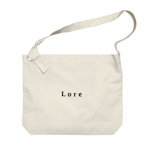 Lore(BLACK) Big Shoulder Bag