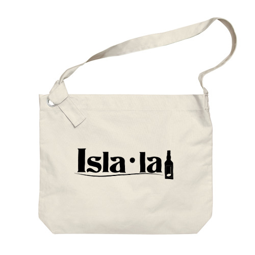 Isla･laロゴビッグショルダーバッグ Big Shoulder Bag