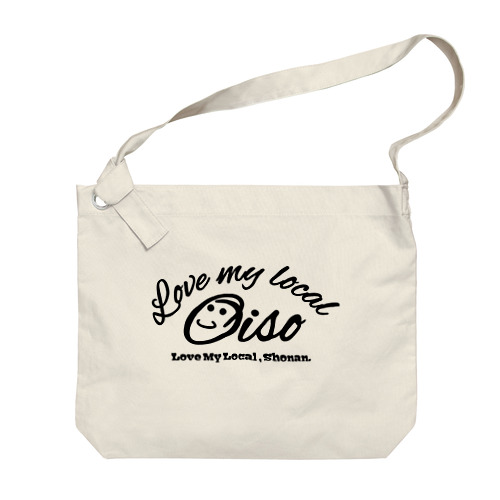 LML- Love My Local Oiso - バックプリント Big Shoulder Bag