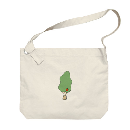 りんごの木 Big Shoulder Bag