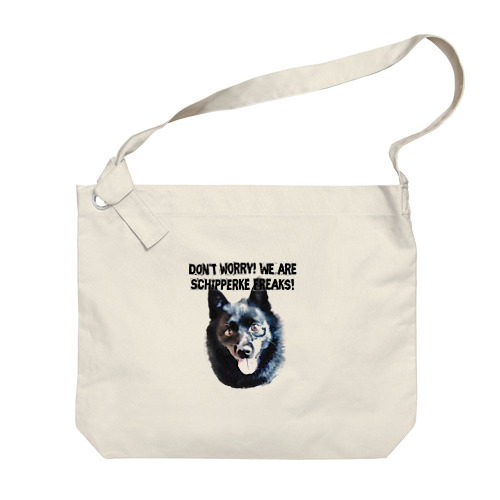 Schipperke Freaks Big Shoulder Bag