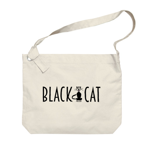 BLACK CAT Big Shoulder Bag