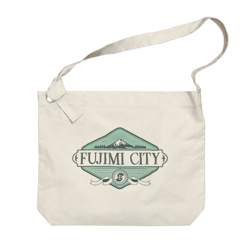 FUJIMI-CITY Big Shoulder Bag