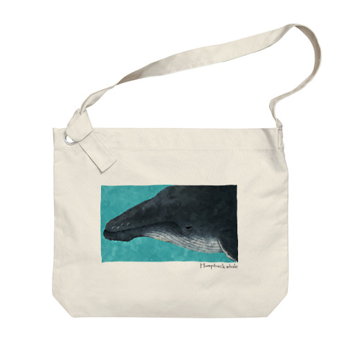 Humpback whale Big Shoulder Bag