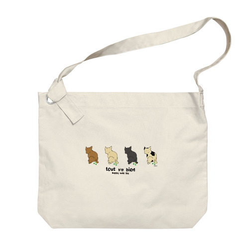 pooping buhi vol.1 Big Shoulder Bag