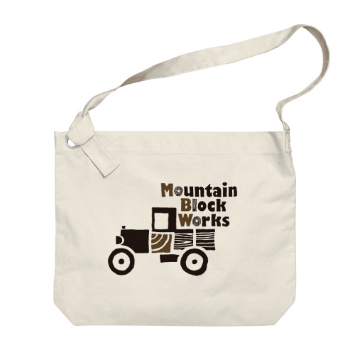 Mountain Block Works ビッグショルダーバッグ