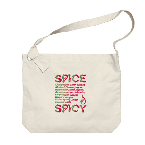SPICE SPICY（Chili） Big Shoulder Bag