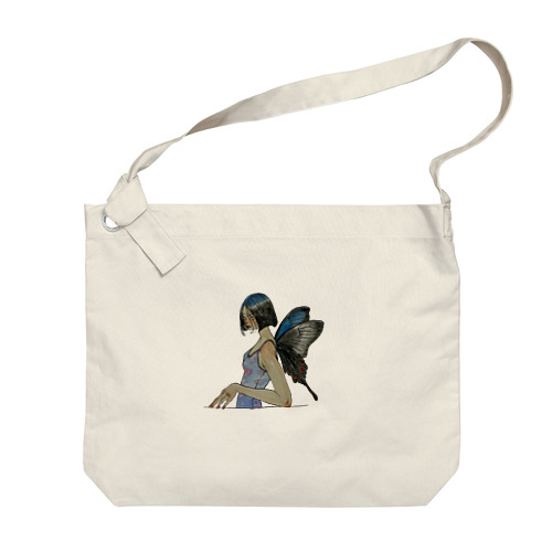 カラスアゲハ Big Shoulder Bag