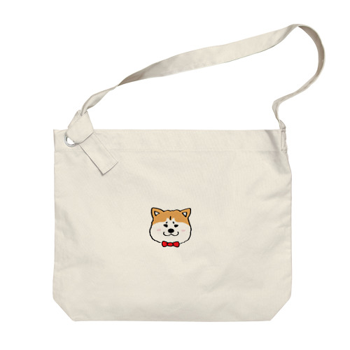 秋田犬　文太🐾 Big Shoulder Bag