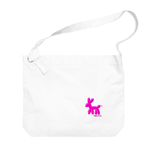 バルーンアート｢犬？｣ Big Shoulder Bag