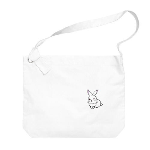 KIDS RABBIT_1 Big Shoulder Bag