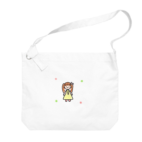 かわいい女の子 Big Shoulder Bag