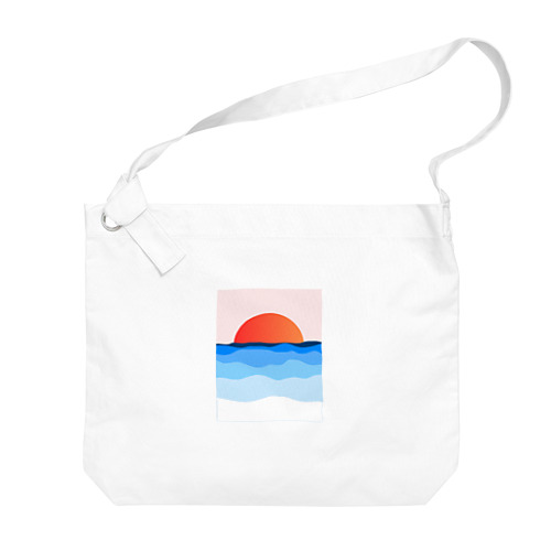 sunset 18:10 yokohama Big Shoulder Bag