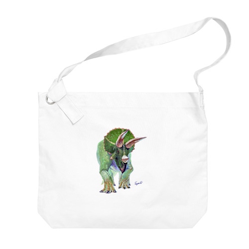 Triceratops Big Shoulder Bag