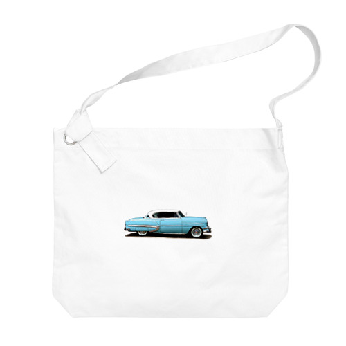 Chevrolet Bel Air　BLUE Big Shoulder Bag