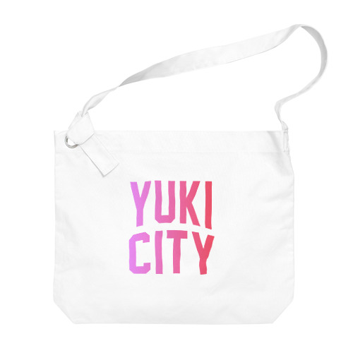 結城市 YUKI CITY Big Shoulder Bag