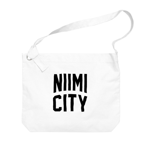 新見市 NIIMI CITY Big Shoulder Bag