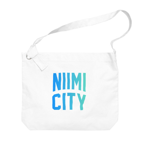 新見市 NIIMI CITY ビッグショルダーバッグ