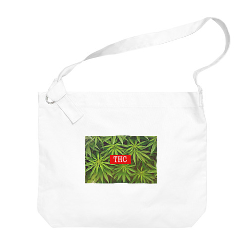 THC CBD 大麻　 Big Shoulder Bag