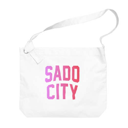 佐渡市 SADO CITY Big Shoulder Bag