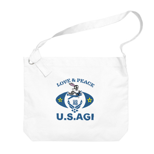 U.S.AGI(ウサギ) ビッグショルダーバッグ