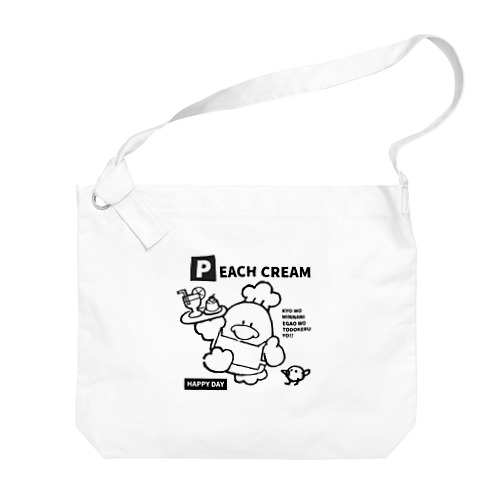 PEACH CREAM ファンシーペンギン Big Shoulder Bag