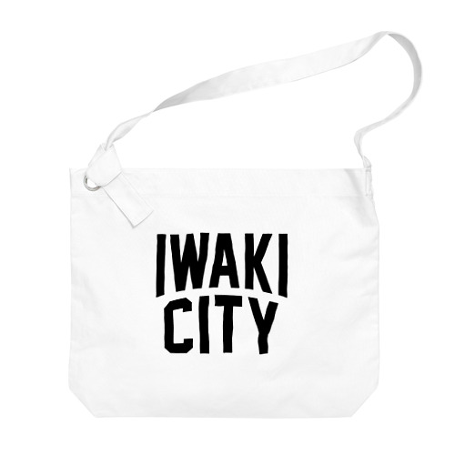 iwaki city　いわきファッション　アイテム Big Shoulder Bag