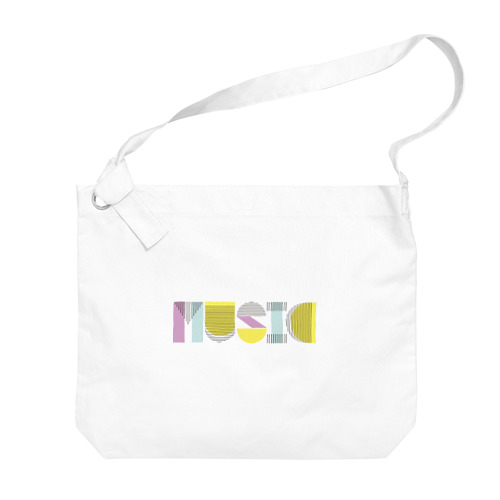 MUSIC_1 Big Shoulder Bag