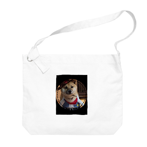 柴犬COOUo･ｪ･oU Big Shoulder Bag