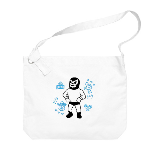 EL DIOS DE LA LUCHA LIBRE#3 Big Shoulder Bag