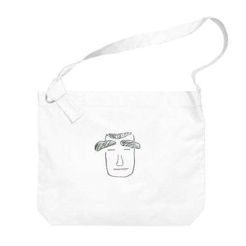 競馬好きのFinの絵 Big Shoulder Bag