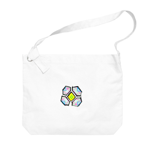 Heard Flower Big Shoulder Bag