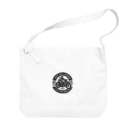 Ride the legends  Big Shoulder Bag