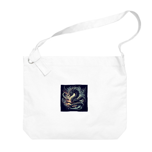 【キリリ風味01】ドラゴン Big Shoulder Bag