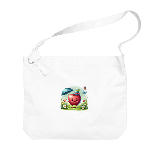 果物妖精～リンゴの妖精さん～ Big Shoulder Bag