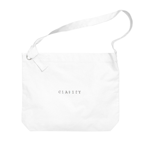 CLARITY logo Big Shoulder Bag
