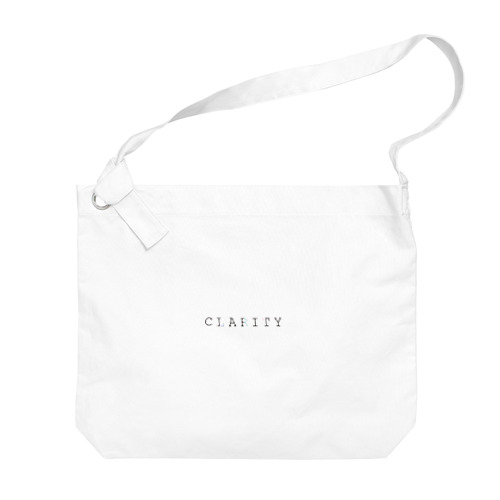 CLARITY logo ビッグショルダーバッグ